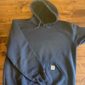 Men’s navy Carhartt sweatshirt size Large
